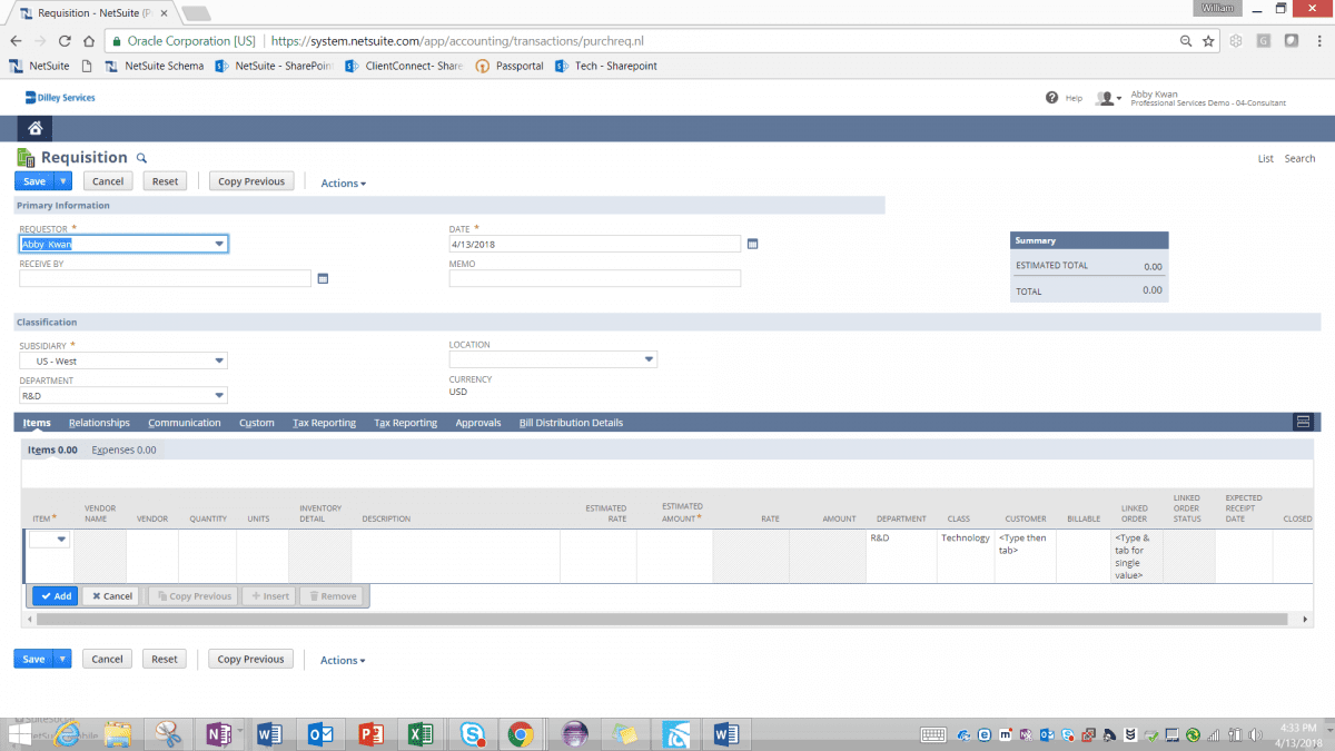 Purchase Requests vs Purchase Requisitions in NetSuite