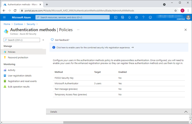 Passwordless Authentication in Azure and Microsoft 365