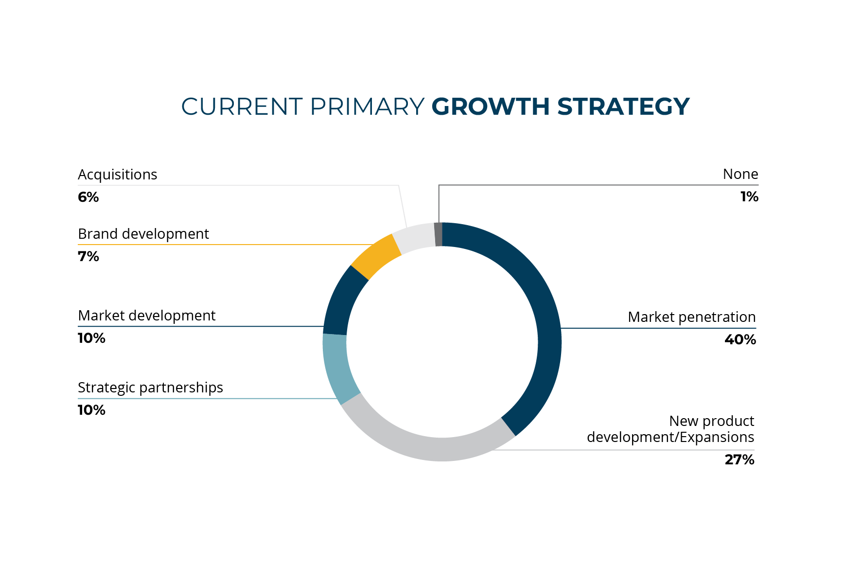 Current Primary Growth Strategy