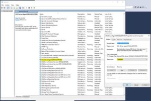 set the SQL Server Agent to start automatically