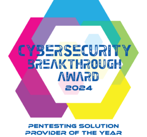 Pentesting Solution Provider of the Year 2024 Cybersecurity Breakthrough Awards